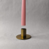  Свеча античная  розовая 2х26 см