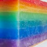 Свеча интерьерная блок Радуга