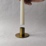 Свеча античная слоновая кость 2х26 см, набор